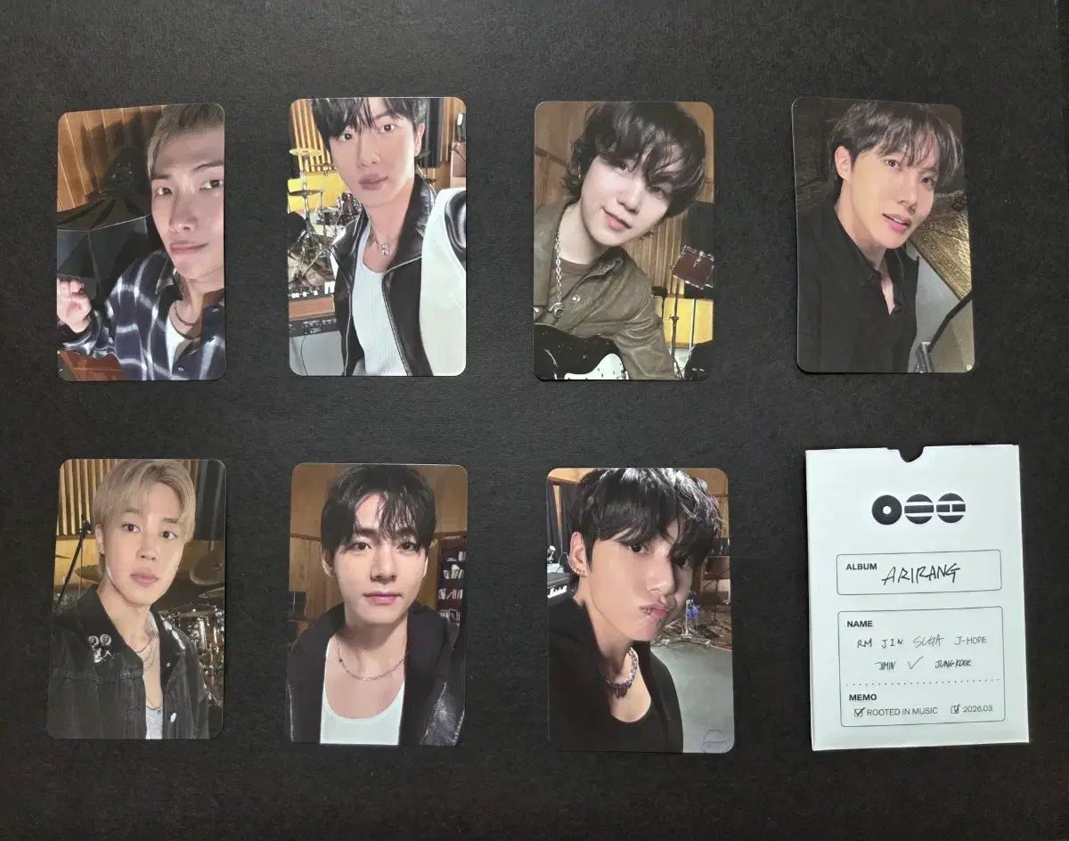 BTS ARIRANG アリラン ユニバ UMS トレカ コンプリート 特典付 BTS