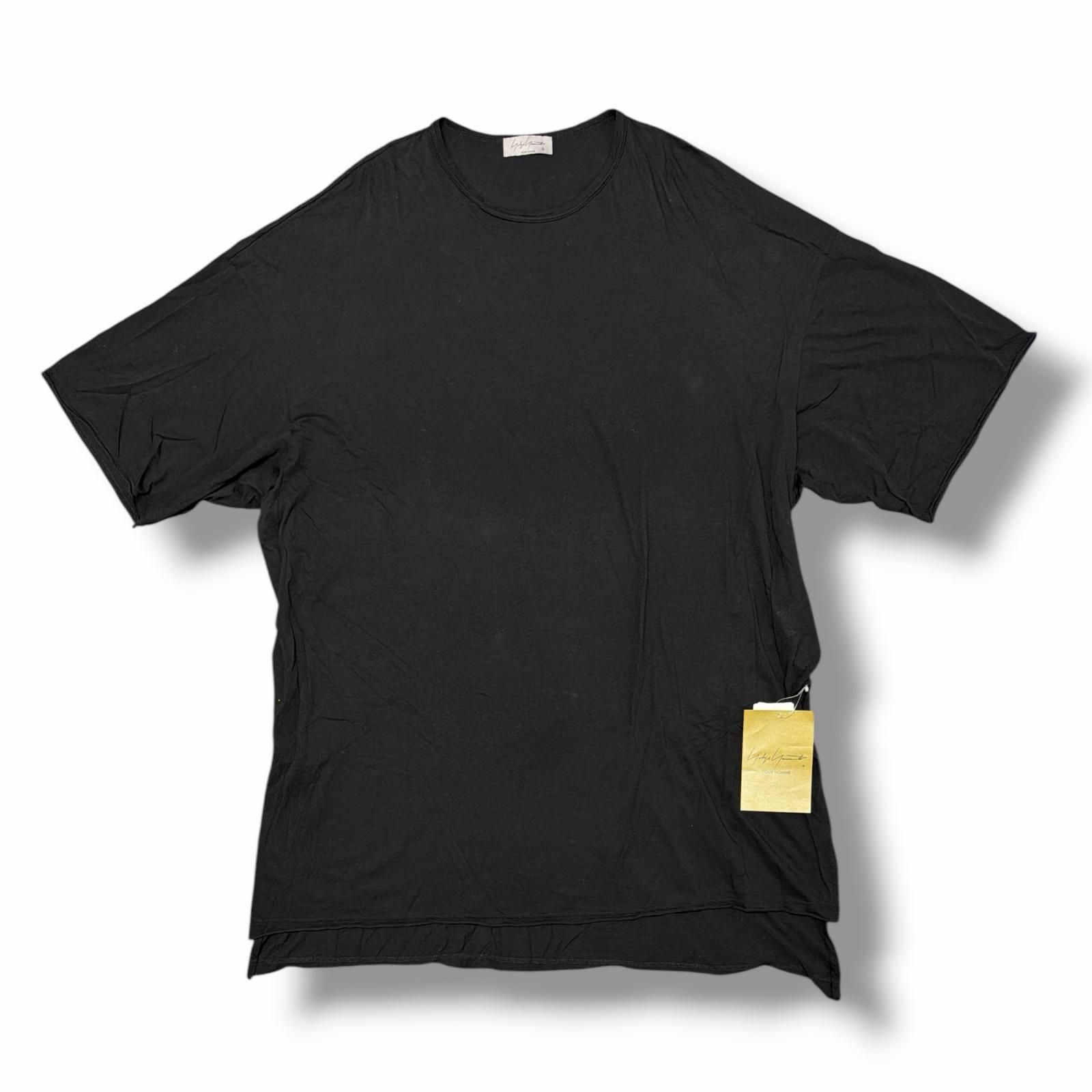 美品Y's ワイズ ヨウジヤマモト ビッグシルエット カットソー Tシャツ 参考上代46200円 未使用 Yohji Yamamoto DIORAMA JERSEY SHORT SLEEVE