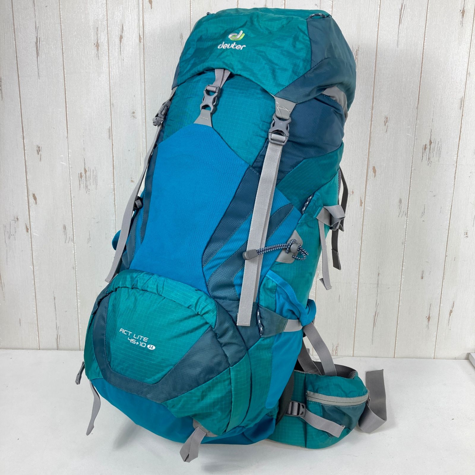?️Women's OneSize ブルー系 Deuter ( ドイター ) エアーコンタクト ライト 45+10 SL Aircontact Lite 45+10 SL ナイロン バッグ ストレージ バックパック 容量【30L～54L】 z0005944