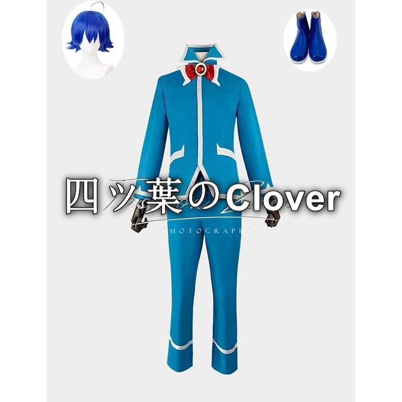 人気商品◆魔入りました！入間くん風 鈴木入間 コスプレ衣装 ウィッグ cosplayハロウィン演出服変装vs625