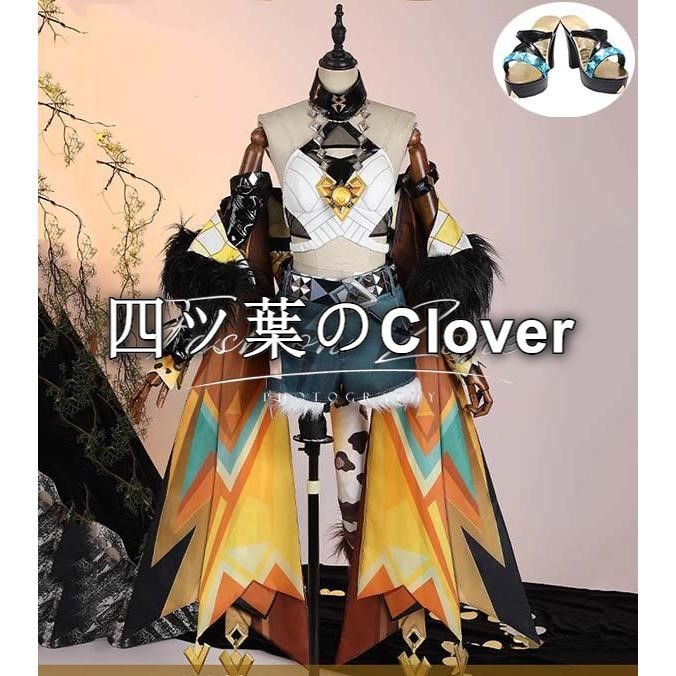 人気商品◆原神 げんしん 風 希ノ寧 Xilonen コスプレ衣装ウィッグ靴 cosplayハロウィン演出服変装vs625