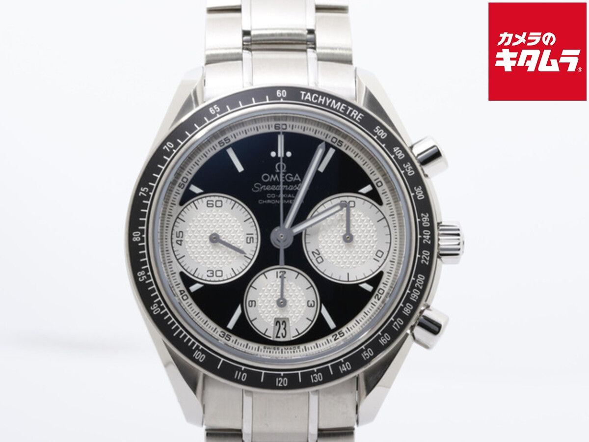 【中古】 【新品同様】 オメガ(OMEGA) スピードマスター レーシング ブラック/ホワイト 326.30.40.50.01.002 ステンレススティール