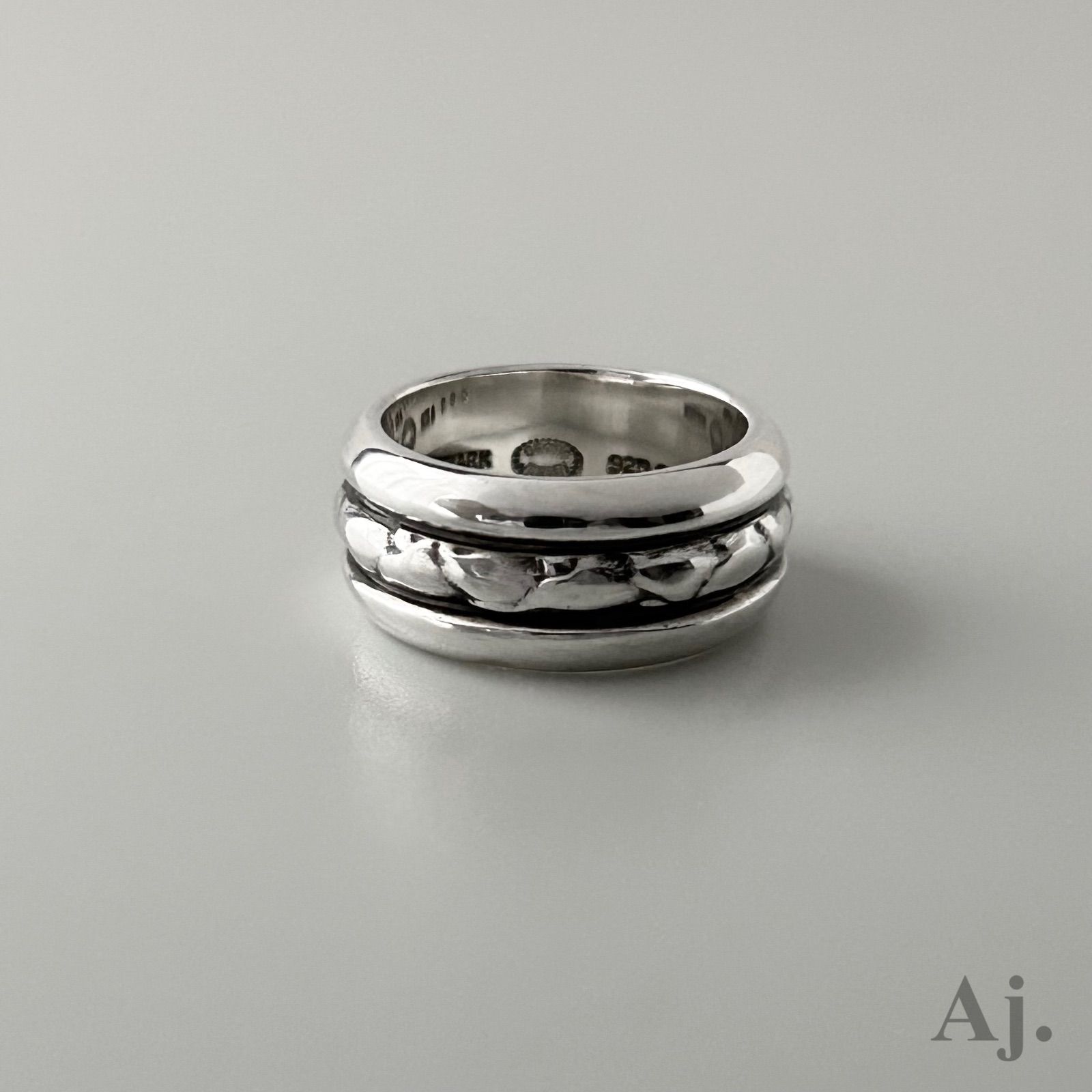 ジョージジェンセン リング 指輪 28D AG925 約11.5号 Georg Jensen