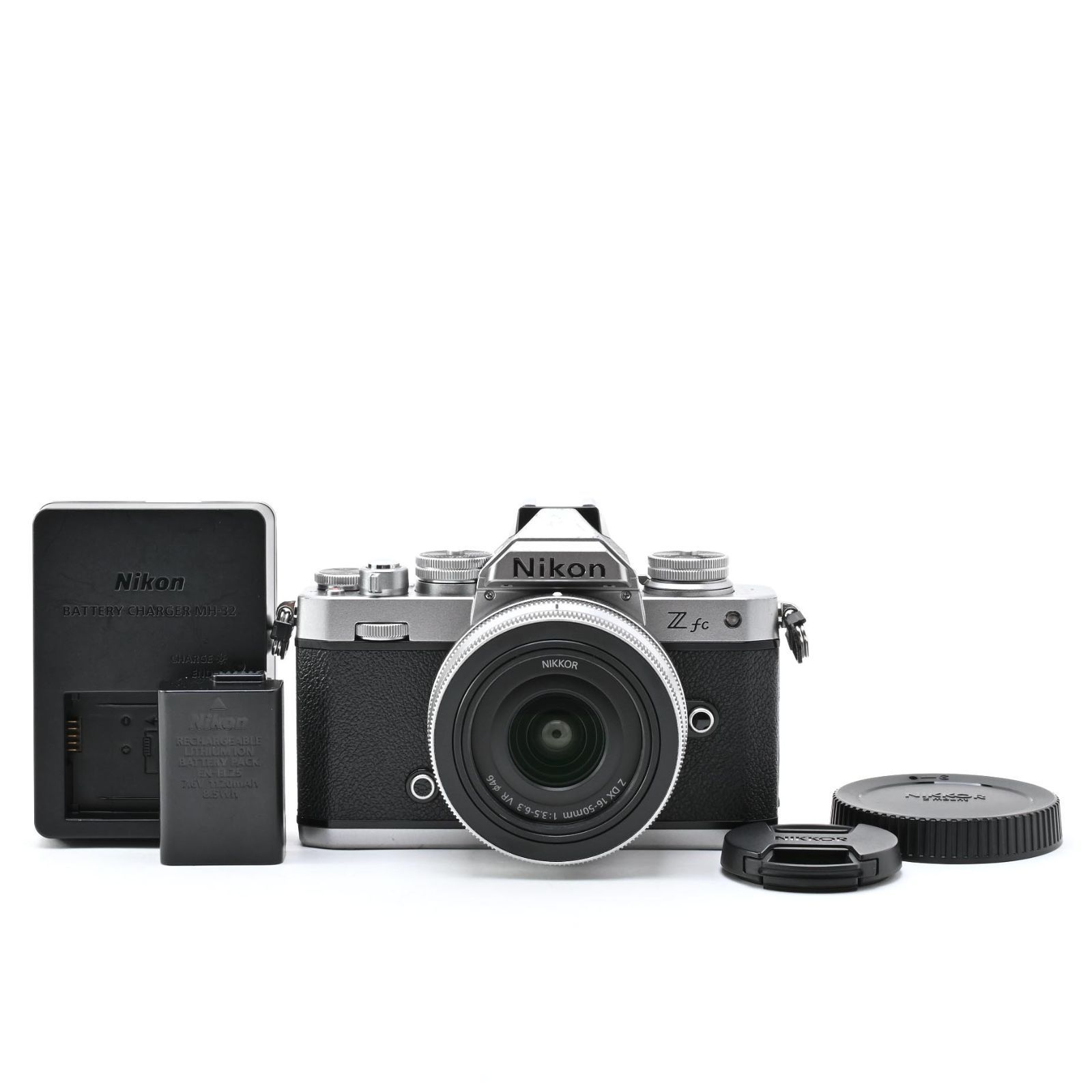 【良品・ショット数 6,920回】 NIKON Z fc レンズキット シルバー NIKKOR Z DX 16-50mm VR