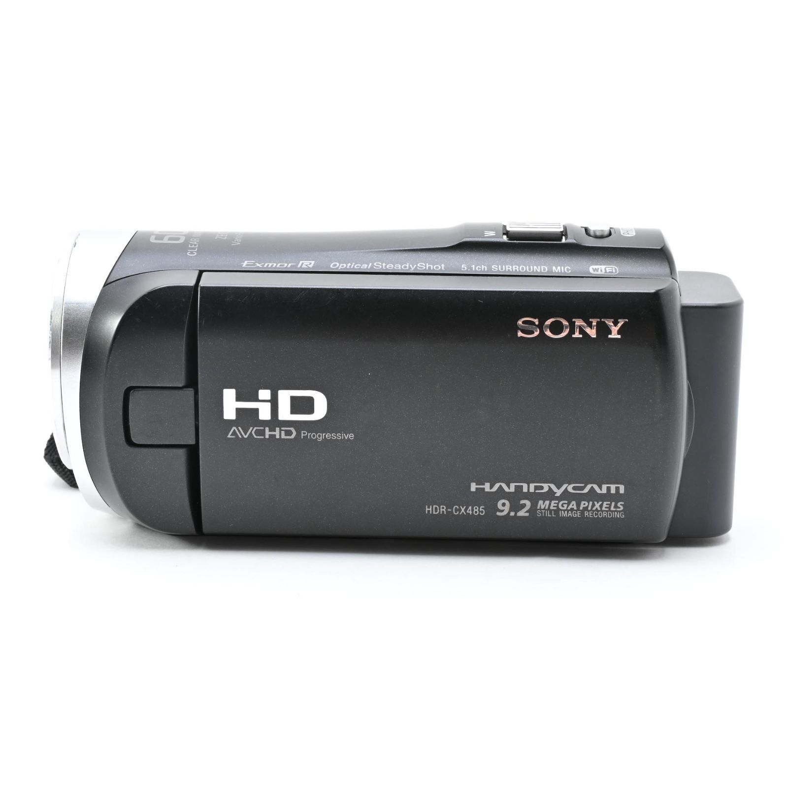 良品・箱付き】 SONY HDR-CX485 ブラック Handycam - メルカリ