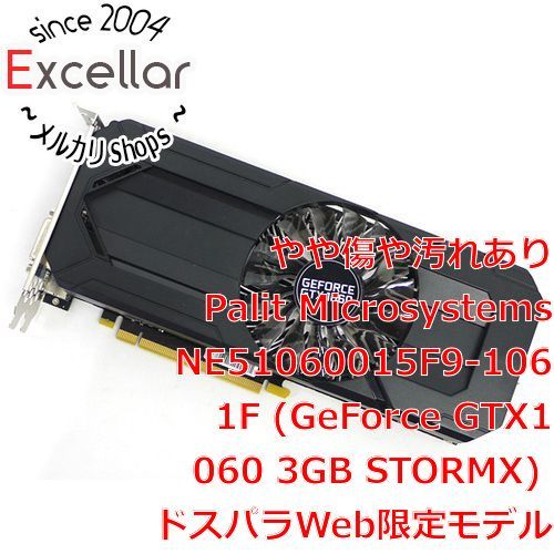 [bn:2] PALIT　GeForce GTX1060 3GB STORMX　NE51060015F9-1061F