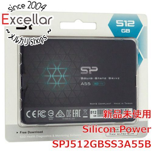 [bn:0] Silicon Power製　2.5インチ SSD　SPJ512GBSS3A55B