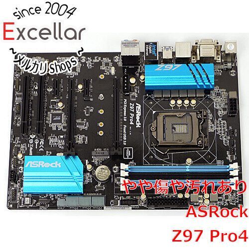 [bn:7] ASRock製 ATXマザーボード　Z97 Pro4　LGA1150