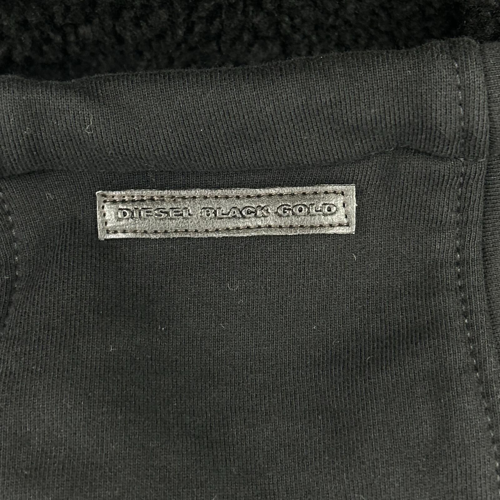 DIESEL BlackGold ディーゼルブラックゴールド ブラック パーカー