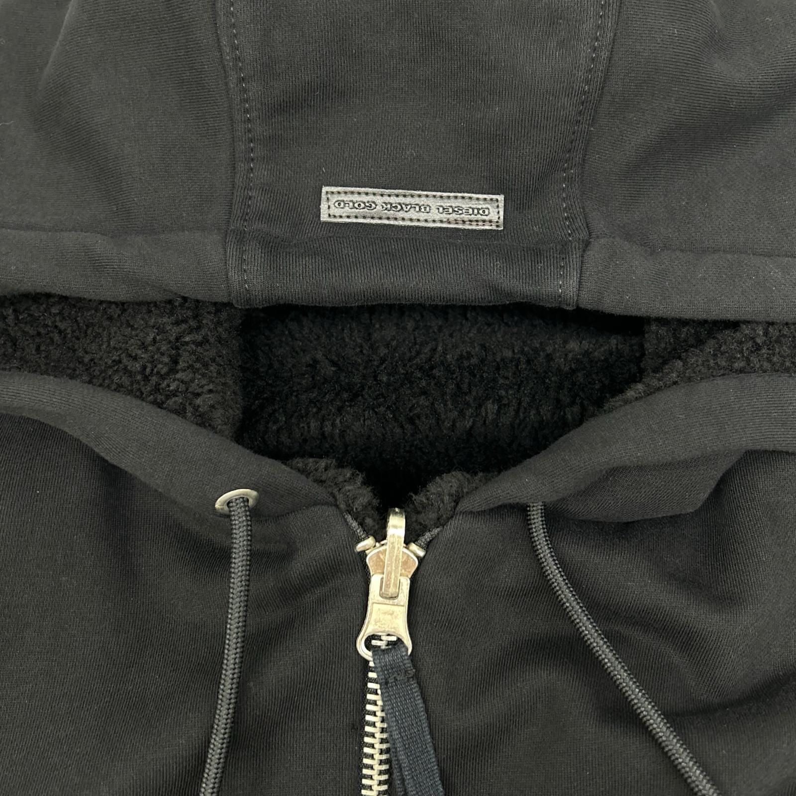 DIESEL BlackGold ディーゼルブラックゴールド ブラック パーカー