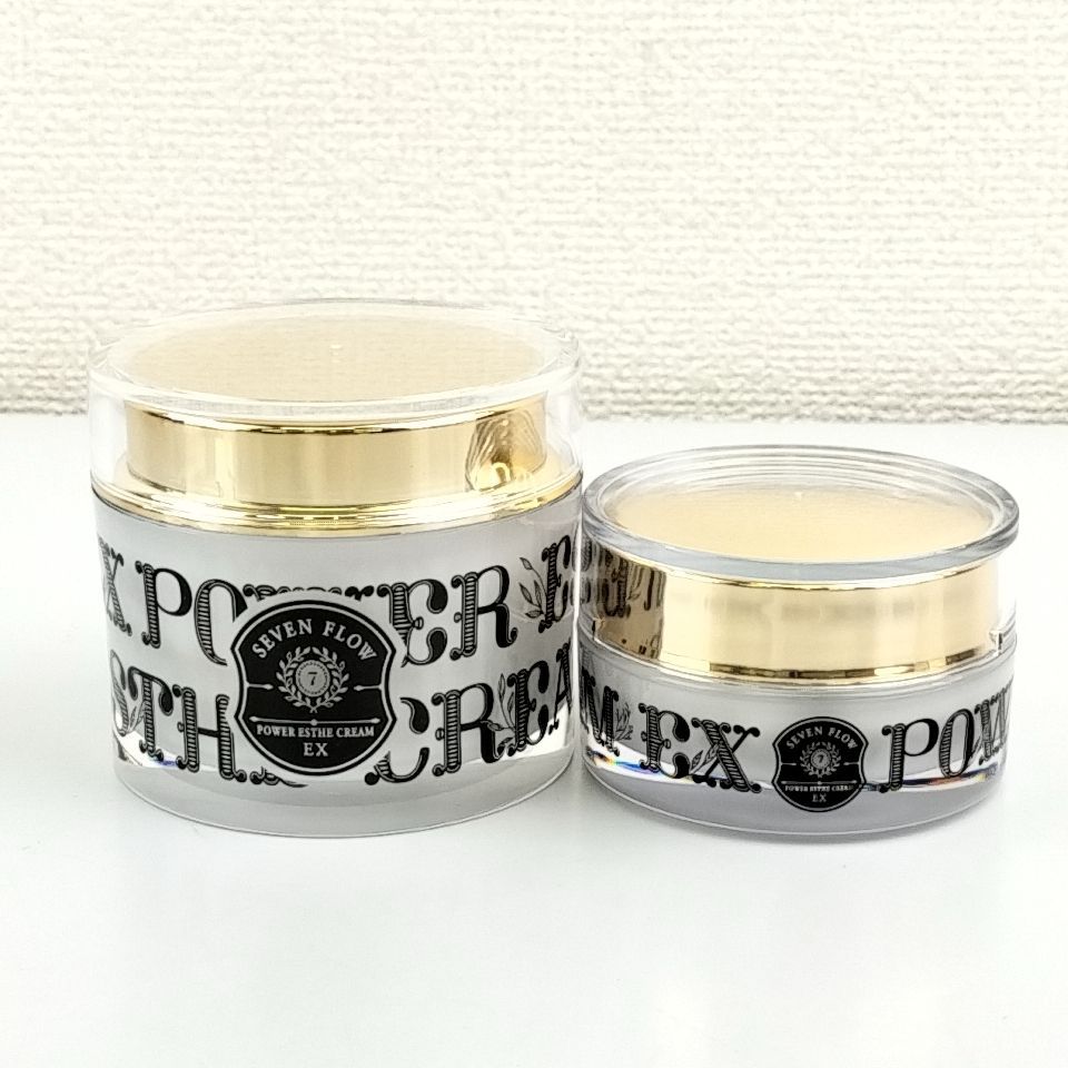 SEVEN FLOW 】L 14 A-1 未使用 70g + 30g POWER ESTHE CREAM EX セブン