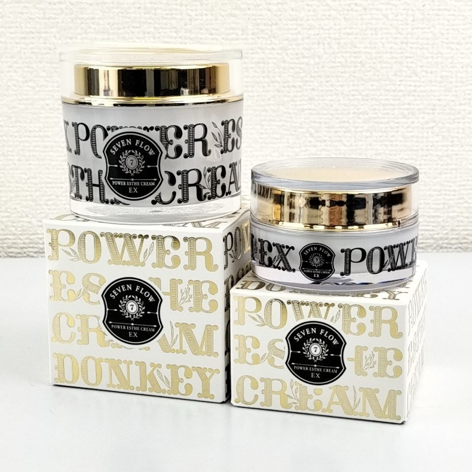 SEVEN FLOW 】L 14 A-1 未使用 70g + 30g POWER ESTHE CREAM EX セブン