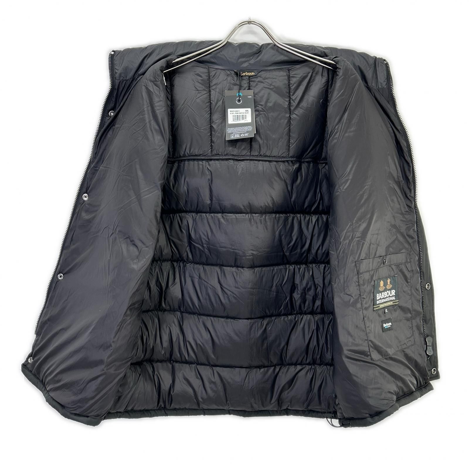 Barbour バブアー MGI0143BK11 ブラック INTERNATIONAL 中綿ダウン