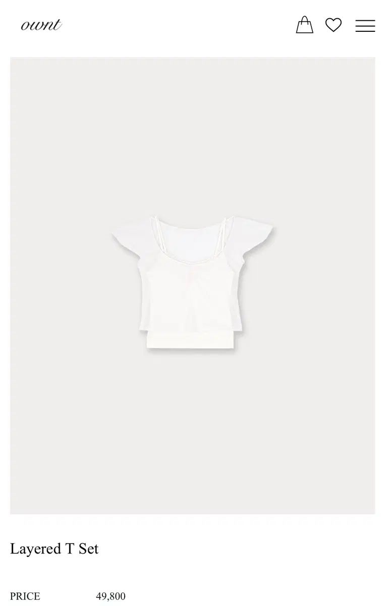 ONT Layered T Set (新品)