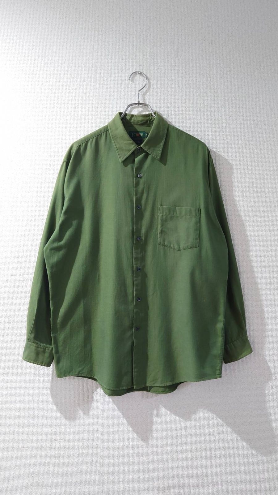 90’s J.CREW HBT plain shirt M