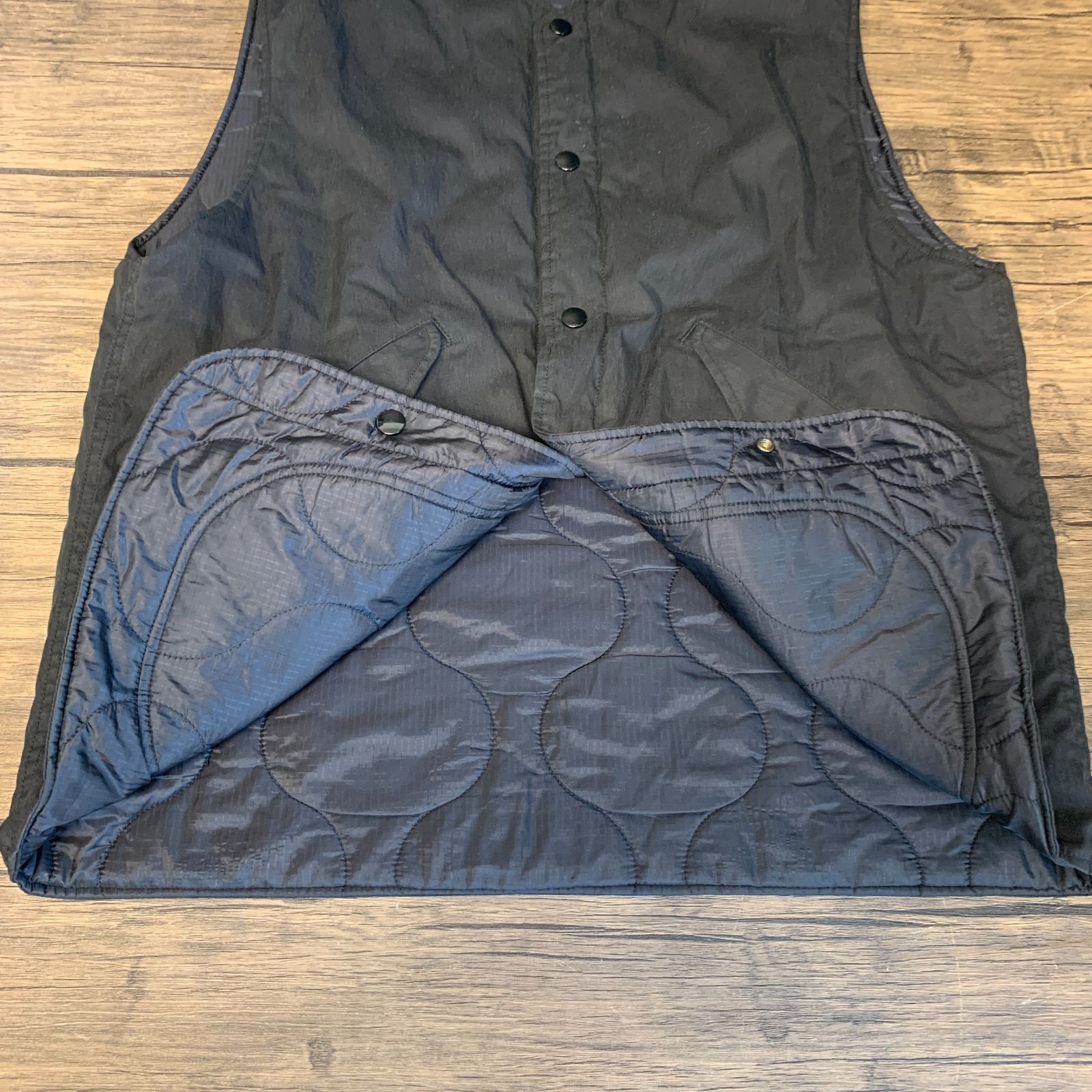 スタンダードカリフォルニア SD Reversible Army Vest L むつ75-062004][併売] STANDARD CALIFORNIA スタンダード