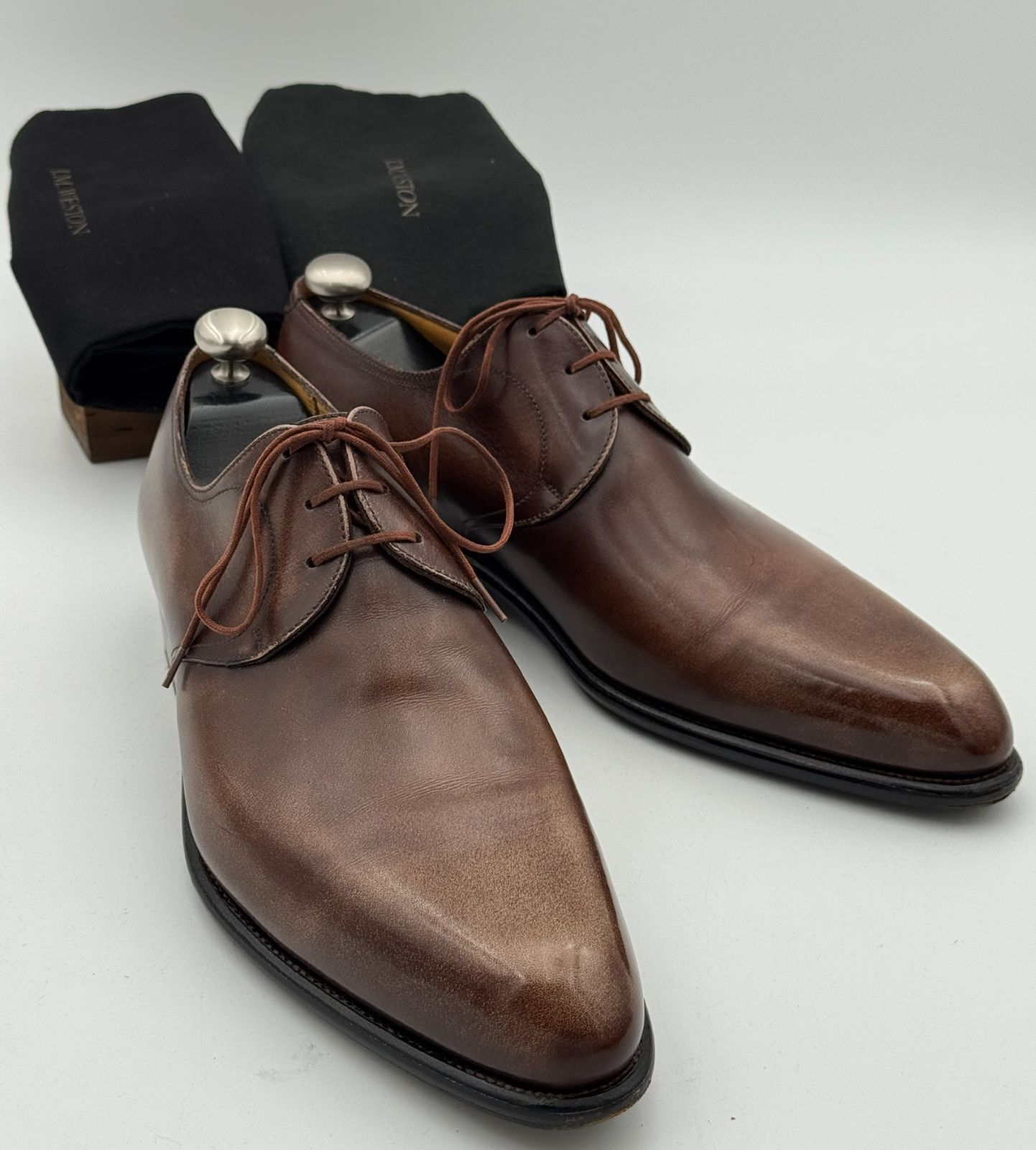 ジェイエムウエストン JM Weston 449 グラフィックコレクション UK8D 26.5cm 箱・シューバッグ・シューツリー付