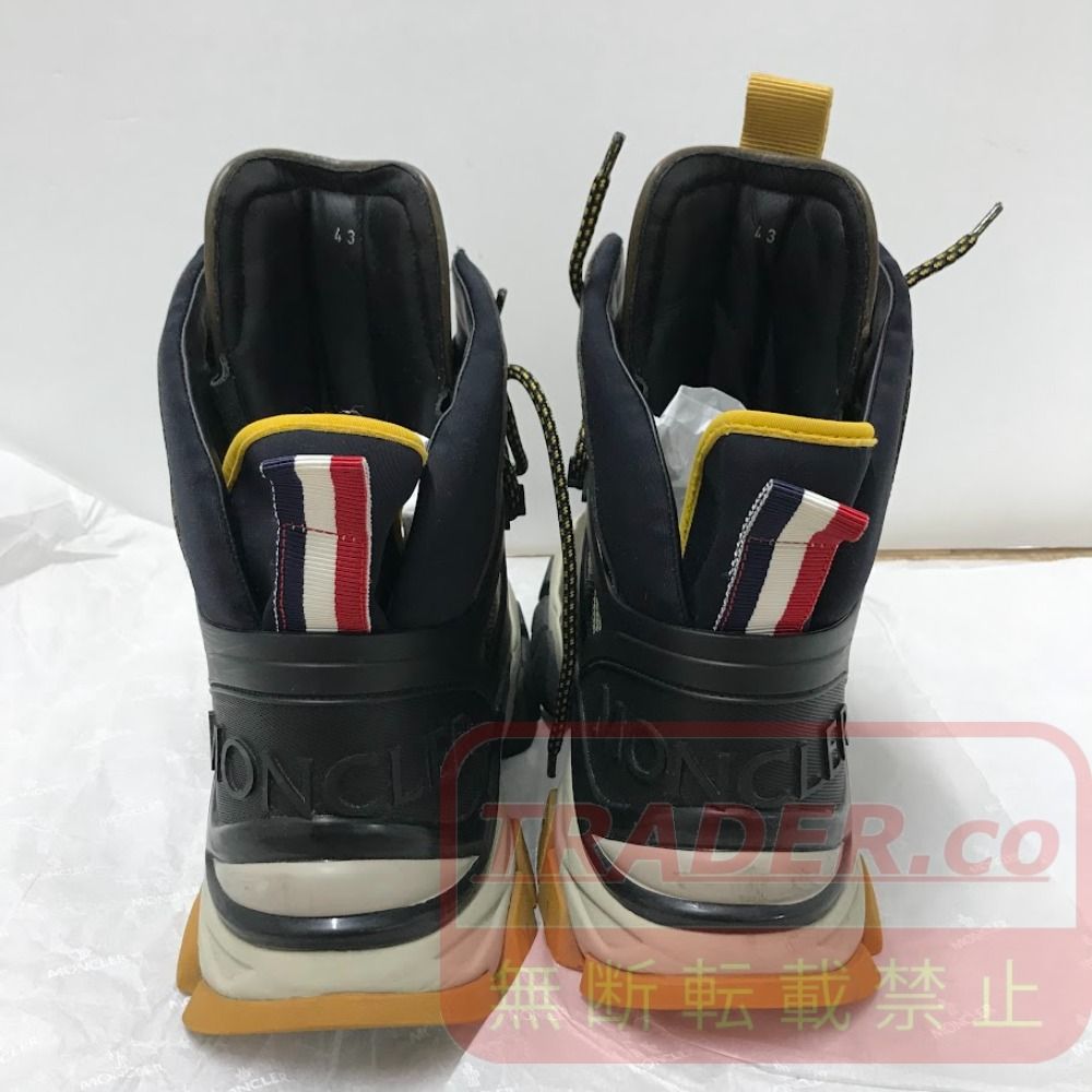 08w17331 スニーカー Moncler Tristan Scarpaハイカットスニーカー 43