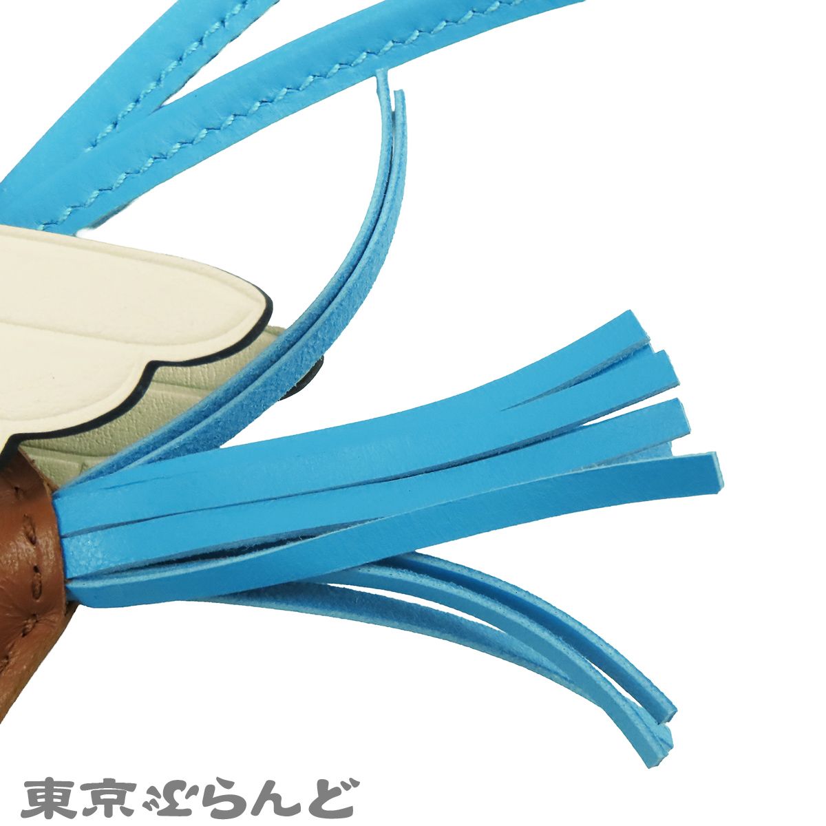 エルメス HERMES ロデオペガサス PM K刻印 ゴールドxセレストxクレ