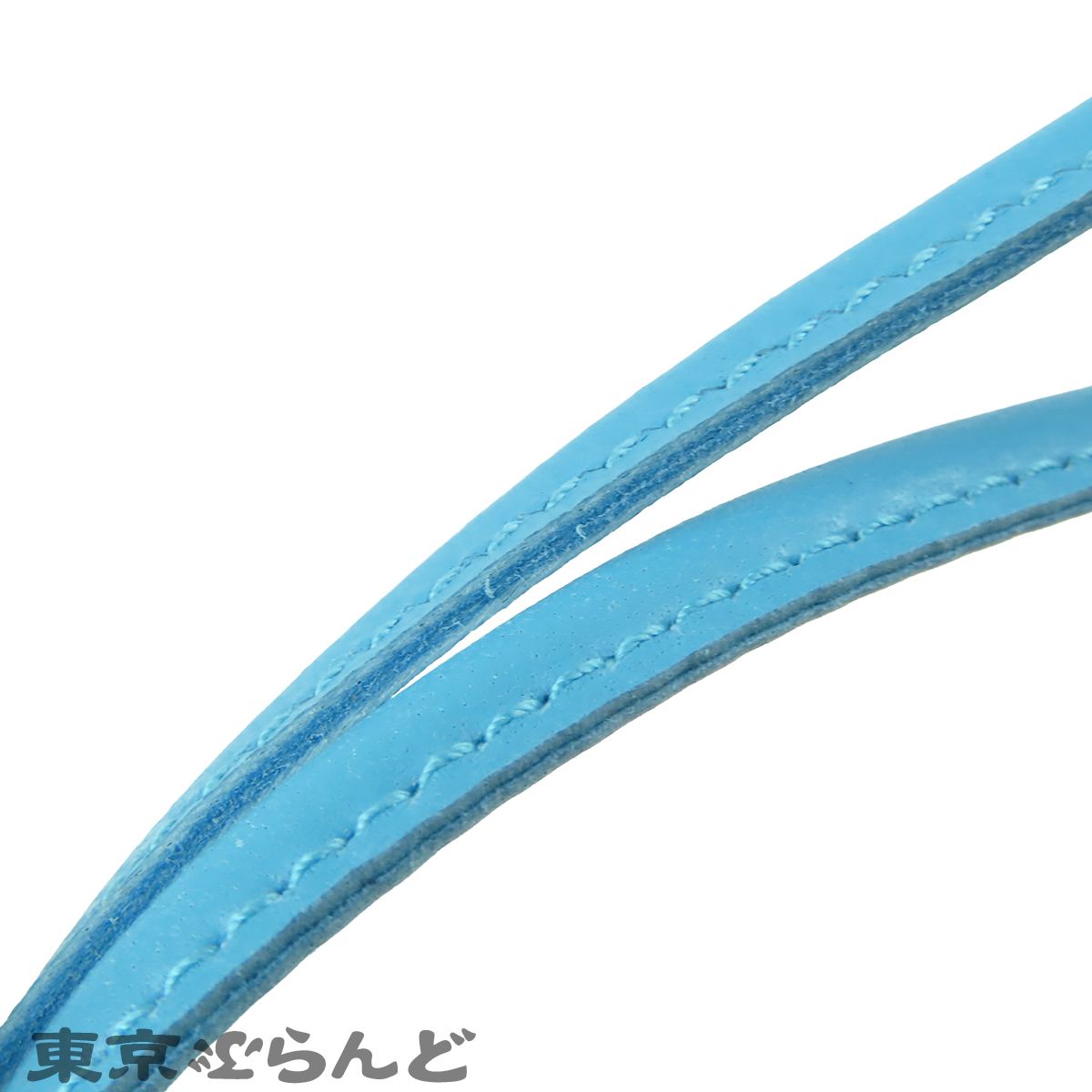 エルメス HERMES ロデオペガサス PM K刻印 ゴールドxセレストxクレ