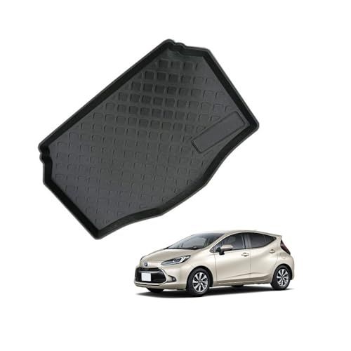 車用ラゲッジマットトヨタMXPKアクア MXPK10 MXPK11 MXPK15 MXPK16 R3/7月?現行 専用トランクトレイ 収納 ホルダー 車内装品 カーパーツ 抗菌 防水 無臭 TPO素材 ブラックts d8b25133