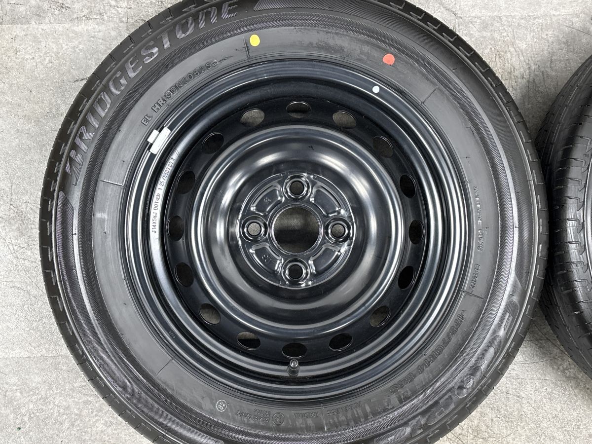 新車外し品】トヨタ ヤリス 純正 スチール 14in 5.5J +40 PCD100