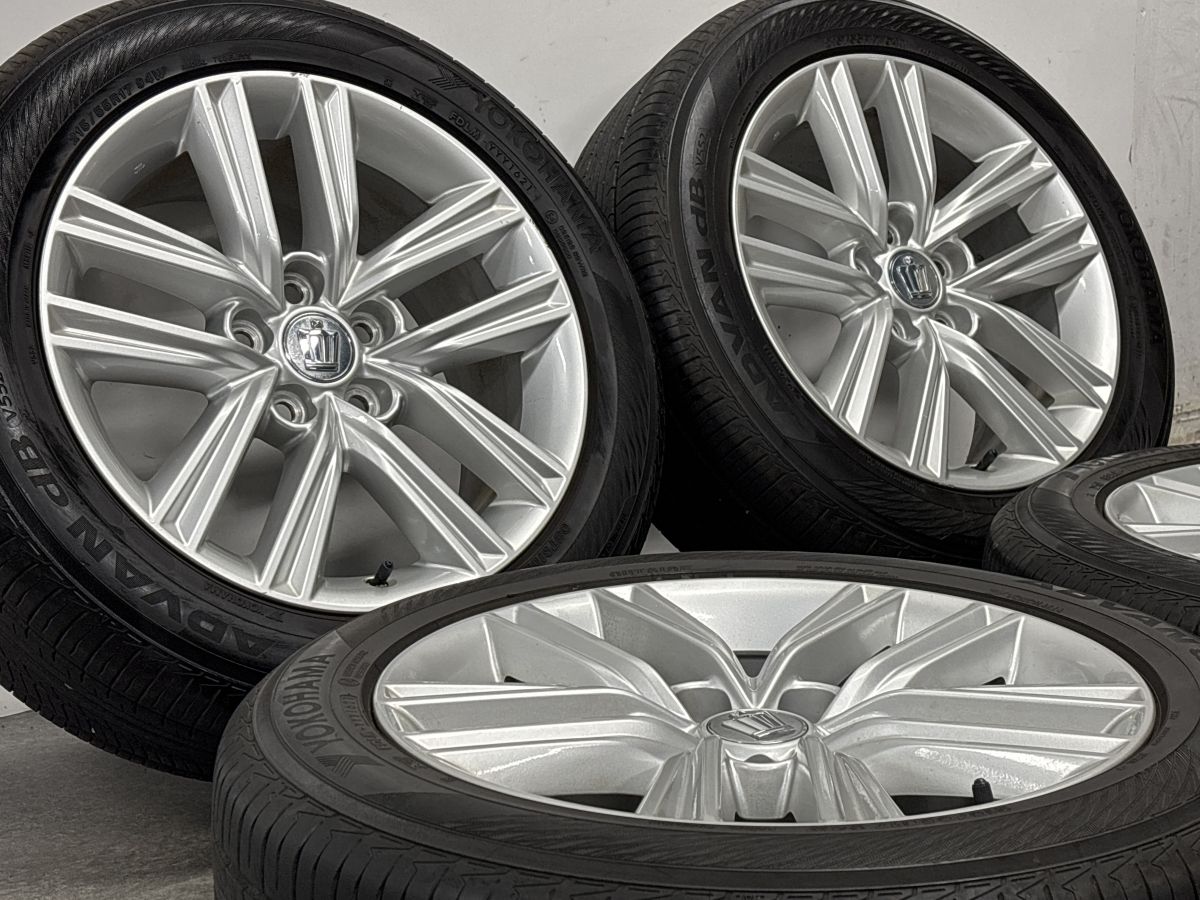 交換用に】トヨタ 210 クラウン アスリート 純正 17in 7.5J +40 PCD114