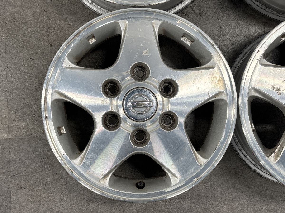純正品】ニッサン NV350 キャラバン 純正 15in 5.5J +46 PCD139.7 4本