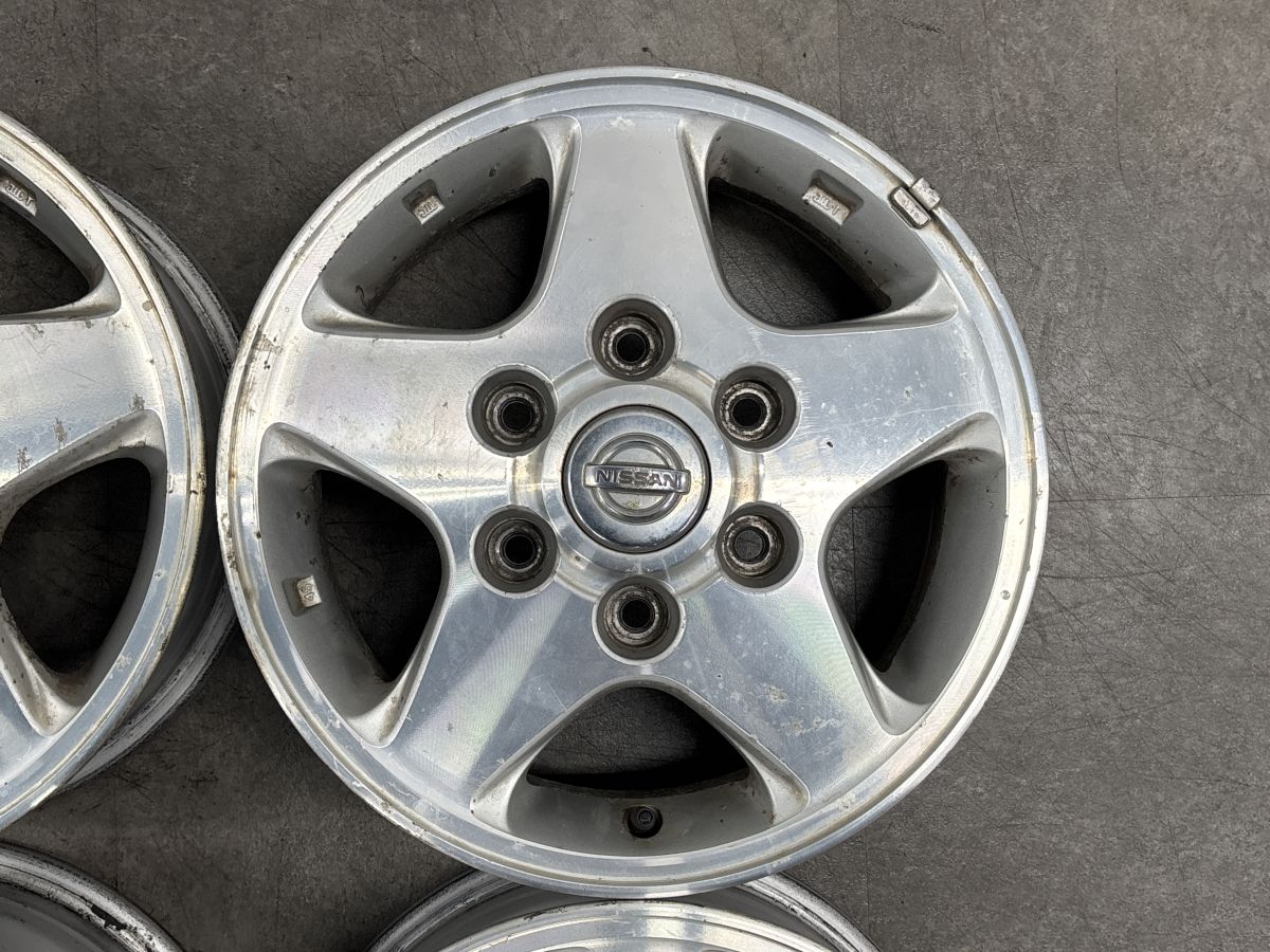 純正品】ニッサン NV350 キャラバン 純正 15in 5.5J +46 PCD139.7 4本