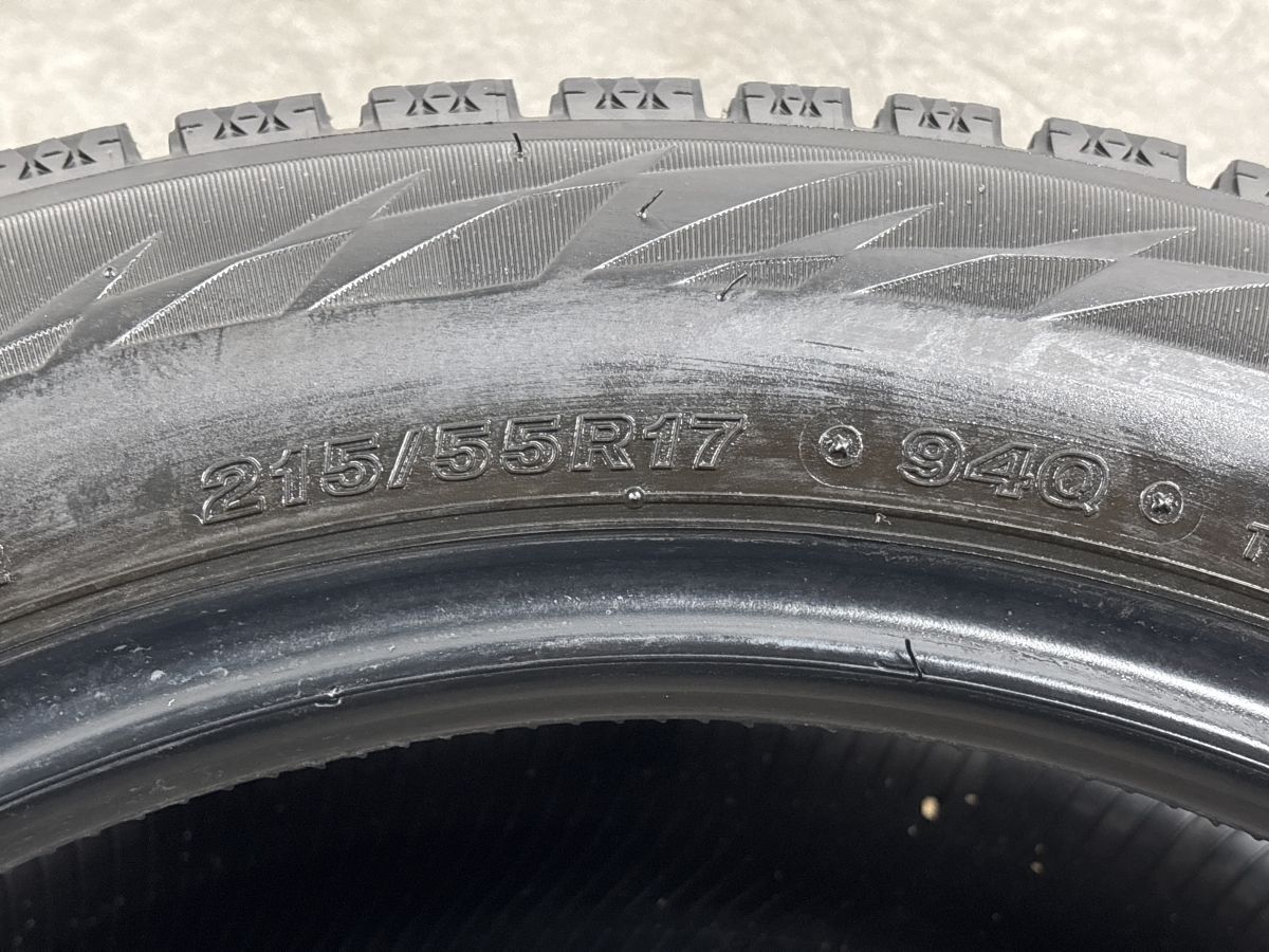 スタッドレス】ブリヂストン ブリザック VRX2 215/55R17 4本 アウディ 