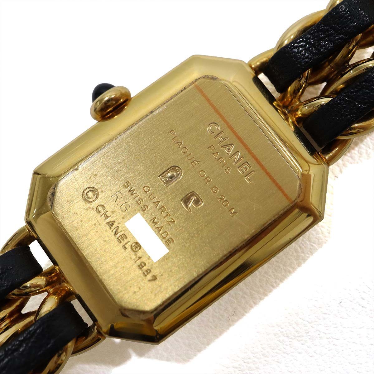 稼働 腕時計 CHANEL シャネル プルミエール H0001 Lサイズ クォーツ 