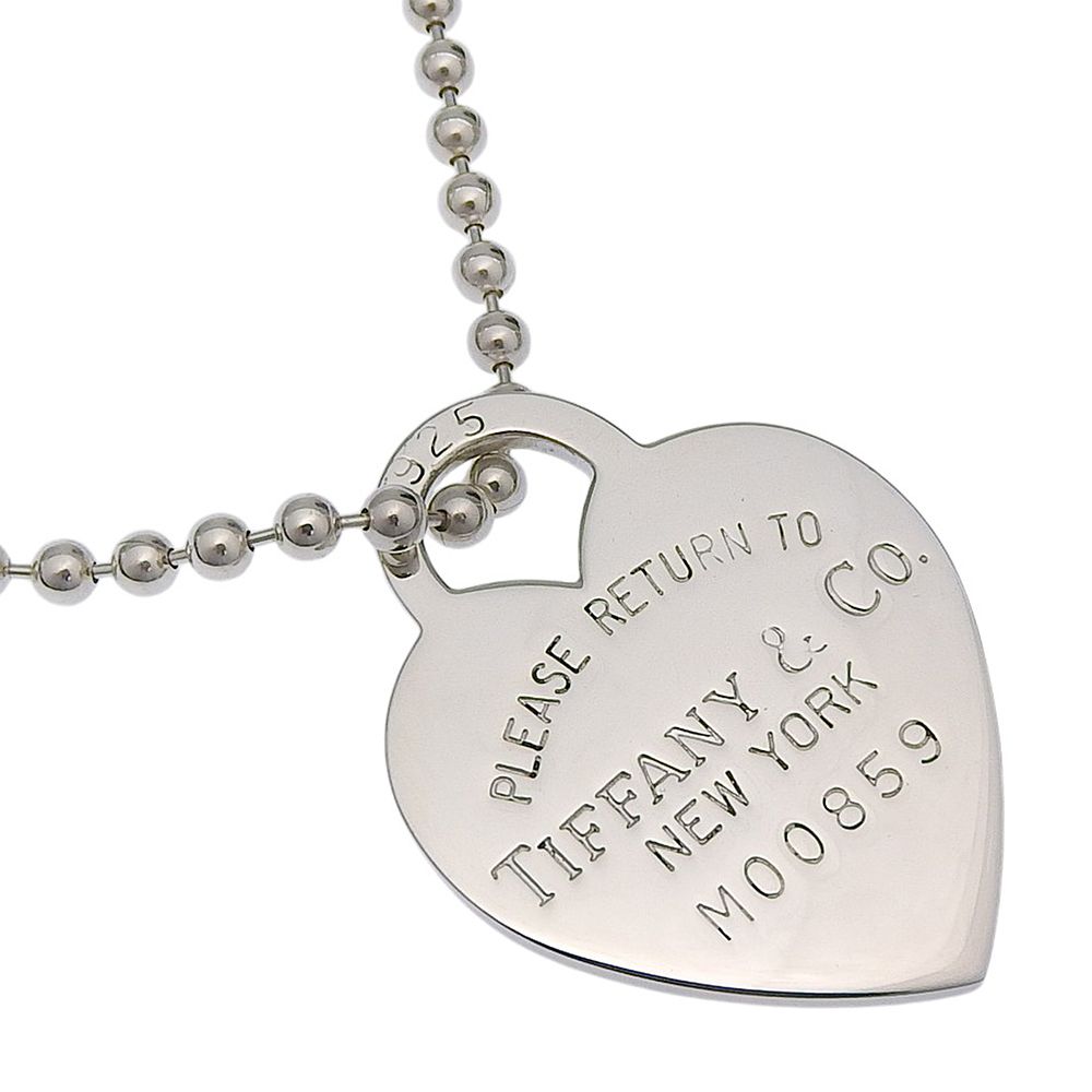 【TIFFANY&Co.】ティファニー オープンハート エルサペレッティ シルバー925 レディース 21.5g ネックレス