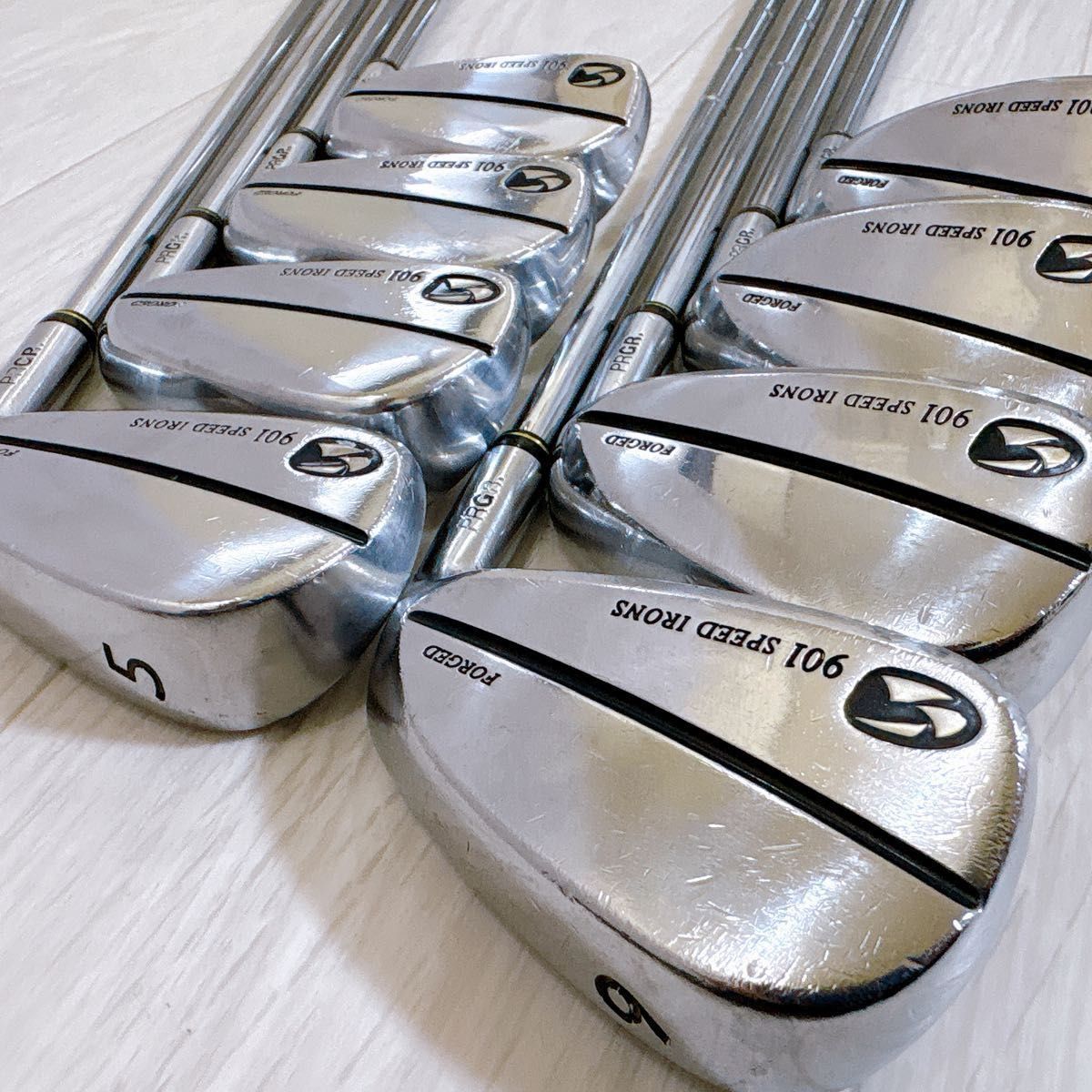 PRGR 901 SPEED IRONS プロギア メンズアイアンセット 8本 右利き M-43 S相当 G-0396