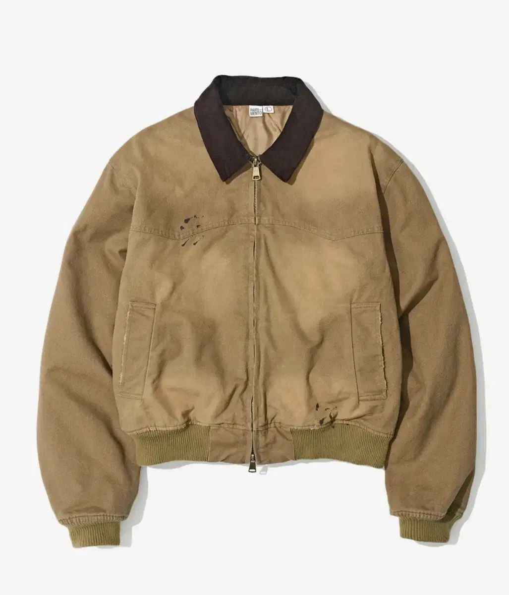 (L) パルティメント VTG ウォッシュド ウェスタン ブルゾン ベージュ