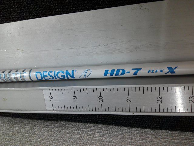 中古 シャフト グラファイトデザイン Tour AD HD-7（X）　Fw用の長さ ピン用スリーブ 41.625インチ/X/0[0543]■松山店