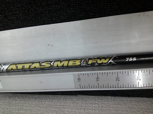 中古 シャフト USTマミヤ ATTAS MB-FW 75(S) UT用長さ キャロウェイ 中古 シャフト USTマミヤ ATTAS MB-FW 75(S) UT用長さ キャロウェイ