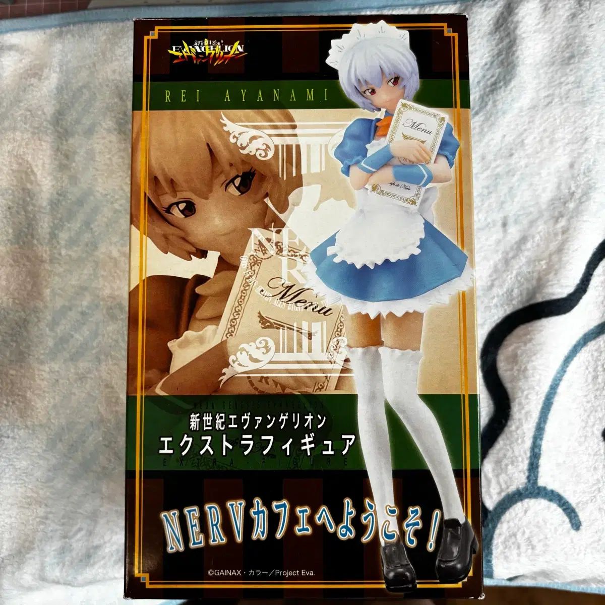 エヴァンゲリオン 綾波レイ NERVカフェ メイド 古典 フィギュア