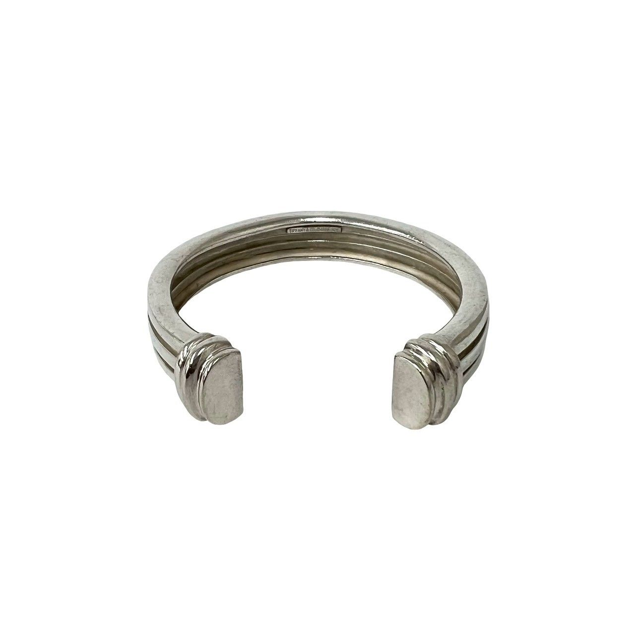極 美品 TIFFANY&Co. ティファニー ヴィンテージ グルーブド