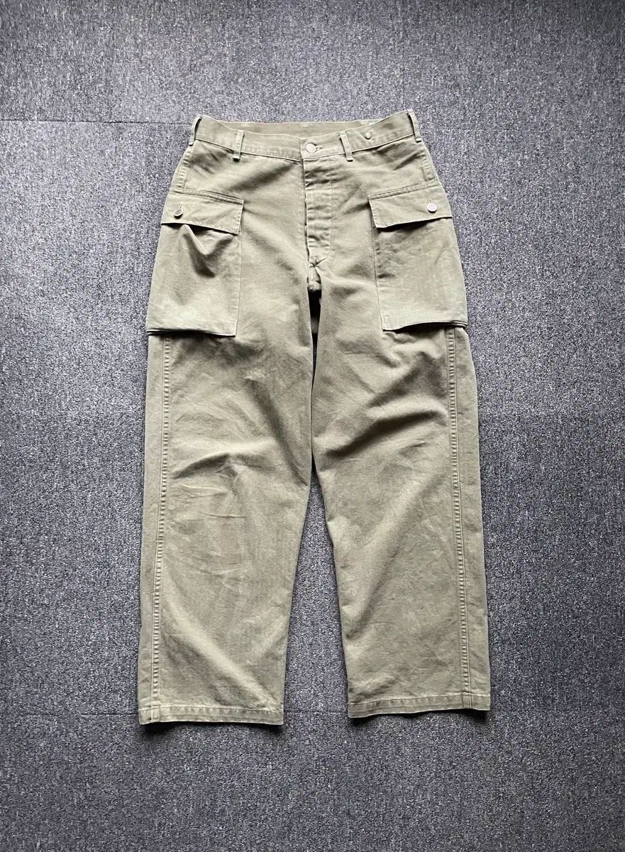 orSlow 2ポケット カーゴ パンツ サイズ1 (M43 HBT)