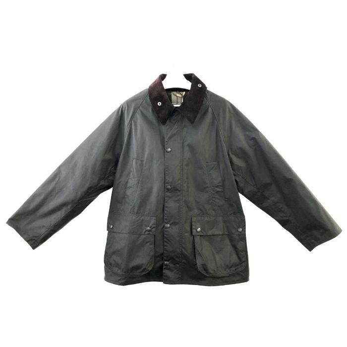 バブアー OVERSIZED WAX BEDALE オーバーサイズワックスビデイル オイルドジャケット 222MWX1679 ラグランスリーブ 新品同様 メンズ 秋 冬 【中古】