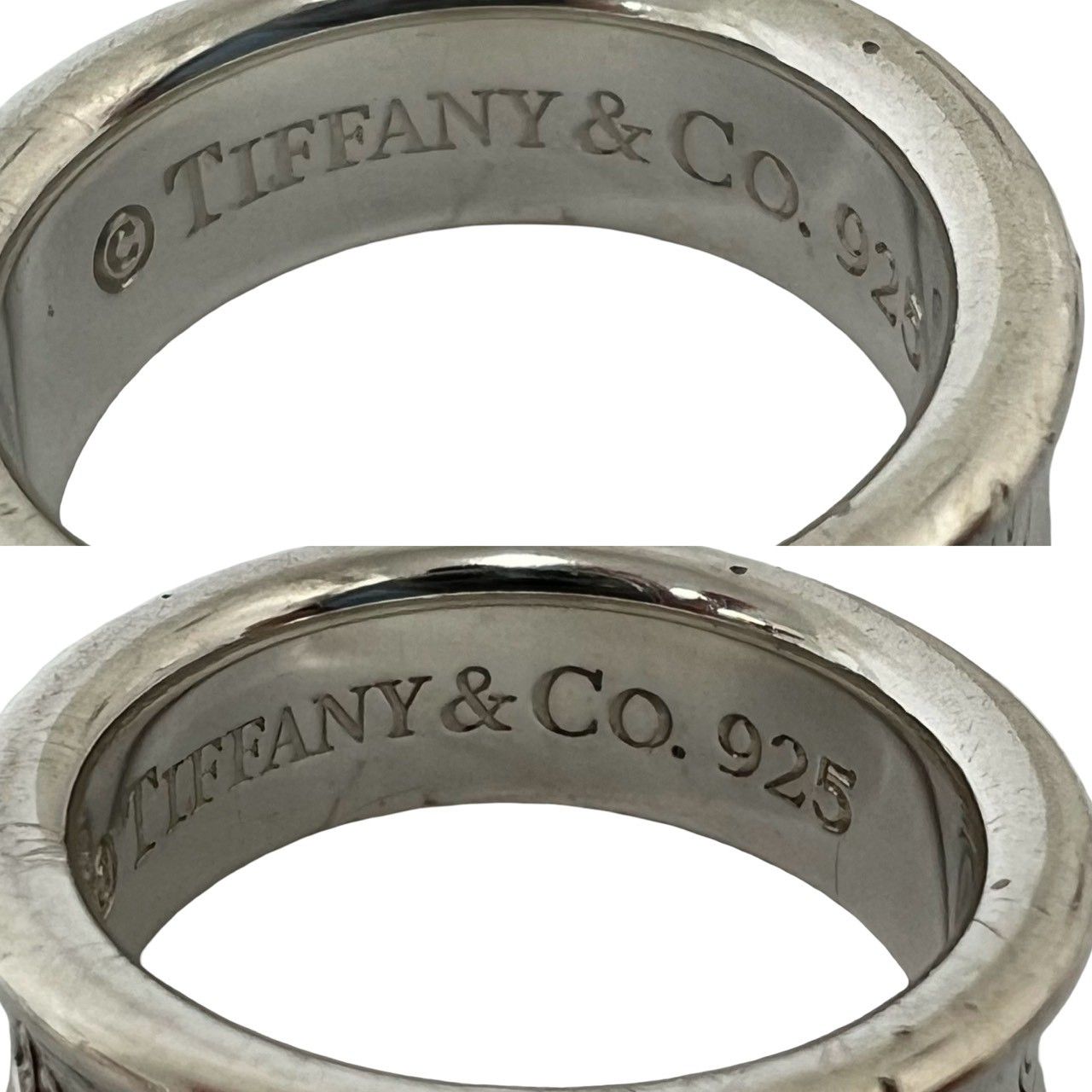 極 美品 TIFFANY&Co. ティファニー ヴィンテージ ナロー リング