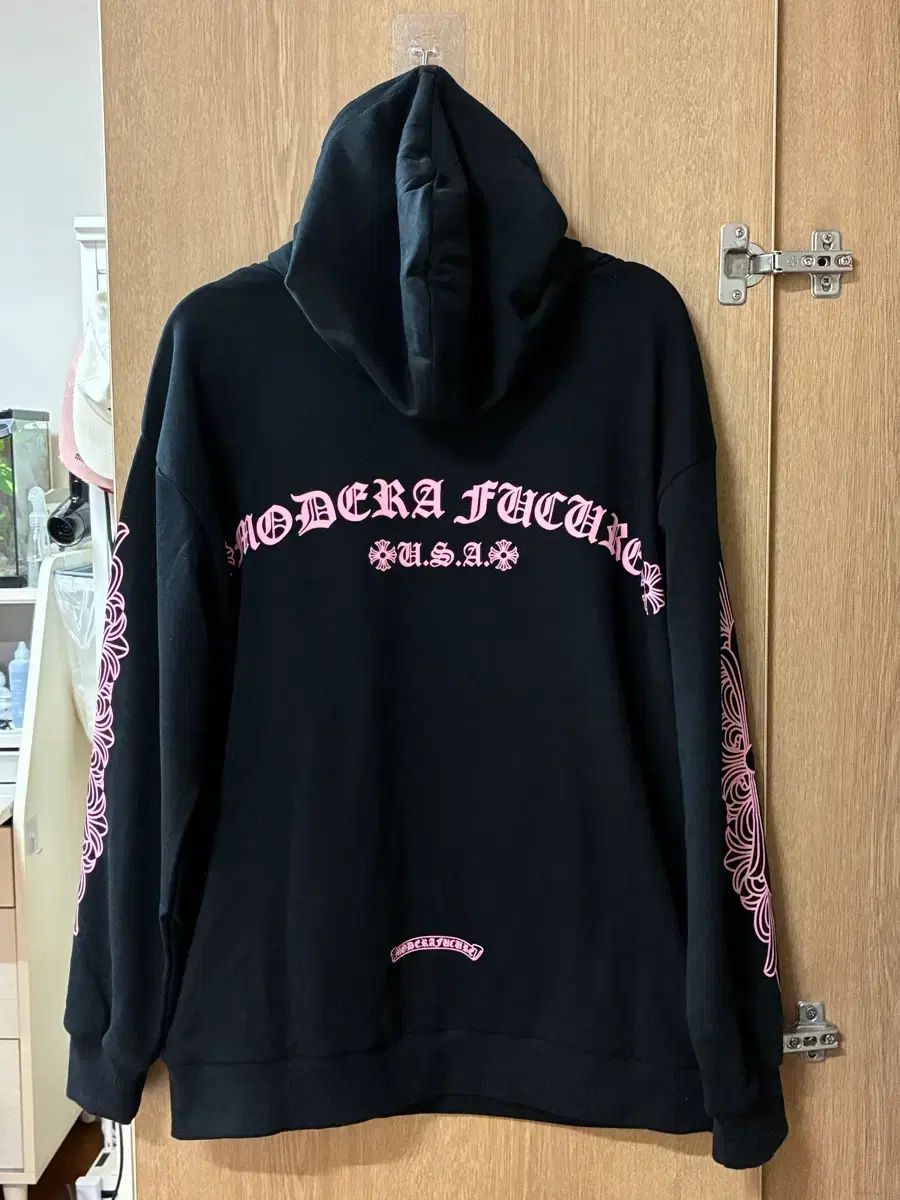 CHROME HAEATS クロムハーツ フーディー Tシャツ ブラック ピンク