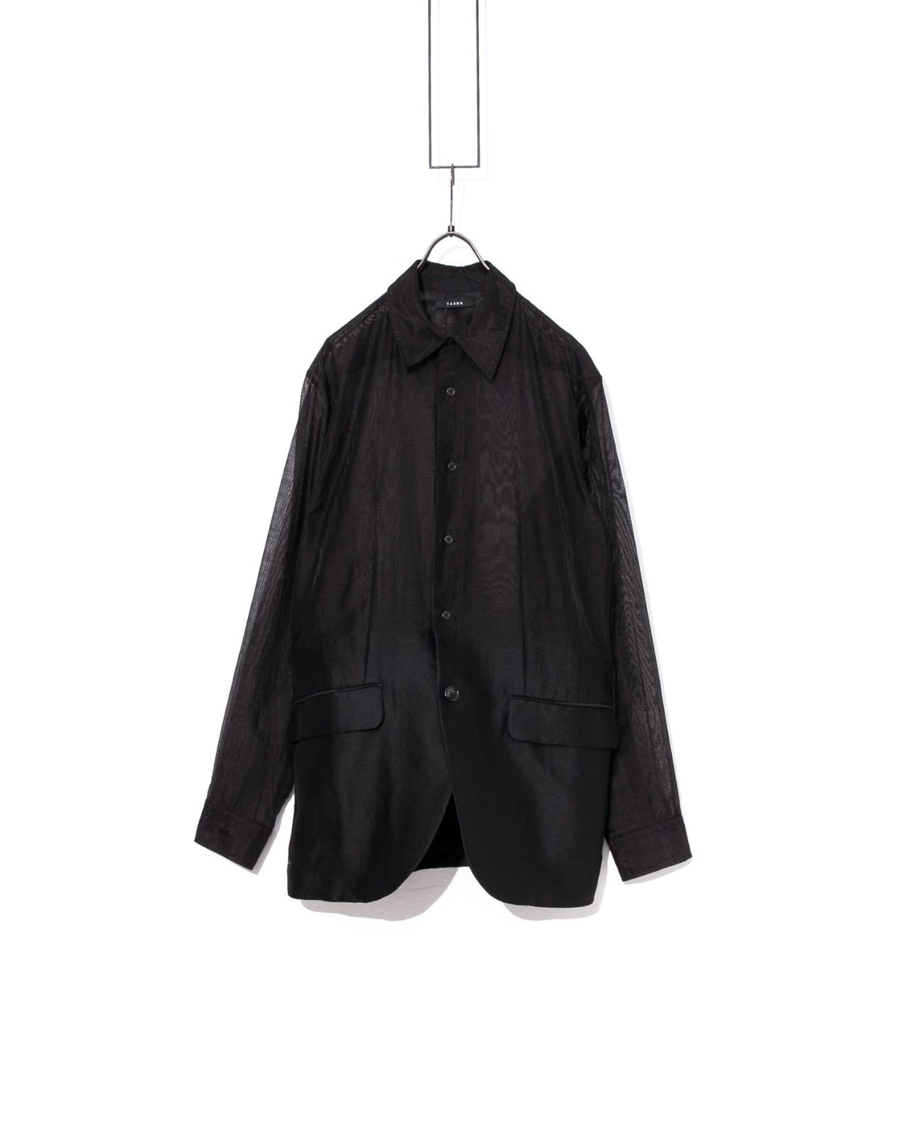 TAAKK ターク TRANSPARENT SHIRTS JACKET TA25SS-SH003スイッチング