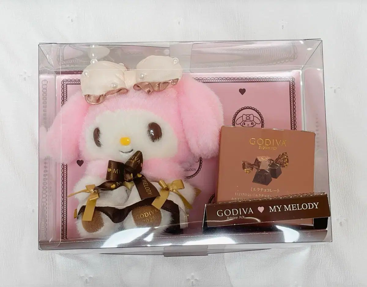 2025 ゴディバ My Melody(マイメロディ) コラボ マスコット (元値以下理由あり)
