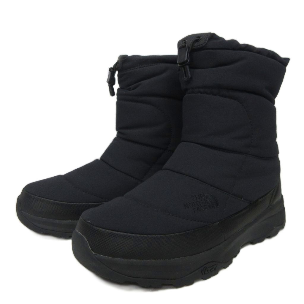 ザノースフェイス THE NORTH FACE Nuptse Bootie WP VII ヌプシ ブーティ ウォータープルーフウィンターブーツ US10 黒 ブラック