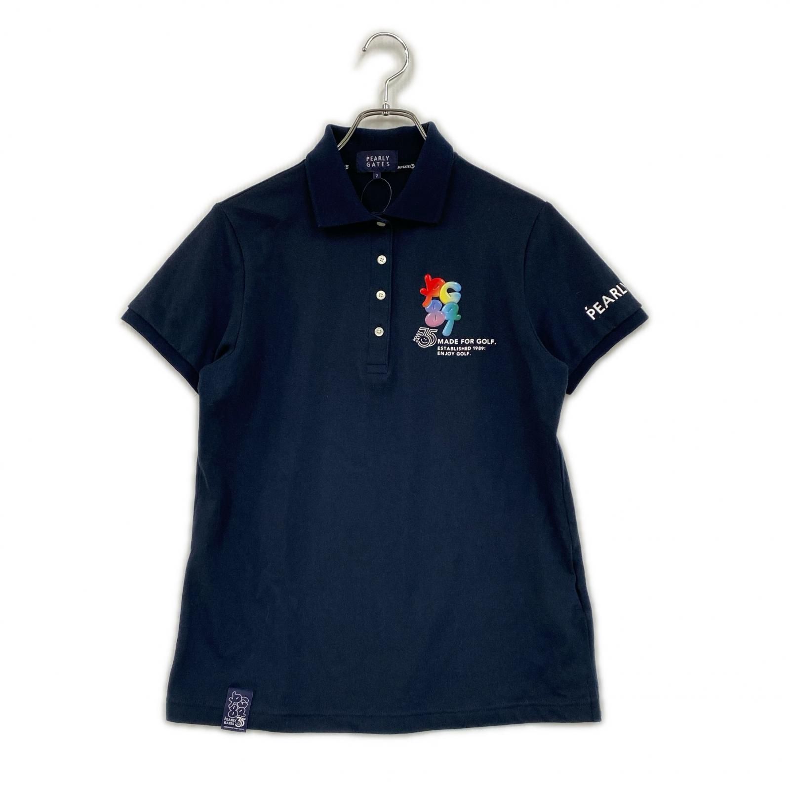 中古 レディース パーリーゲイツ PEARLY GATES 半袖シャツ 2(L