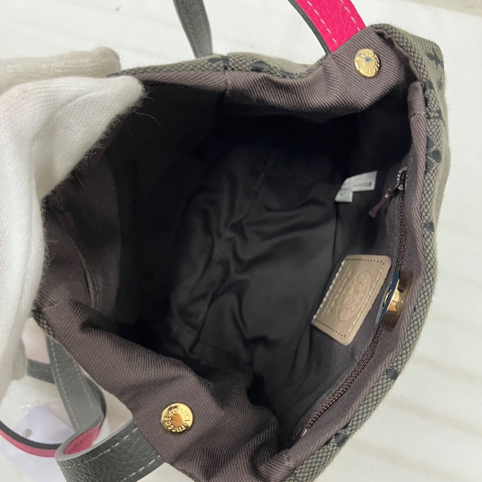 4657 【美品】 russet ラシット ペンシルミニショルダーバッグ 