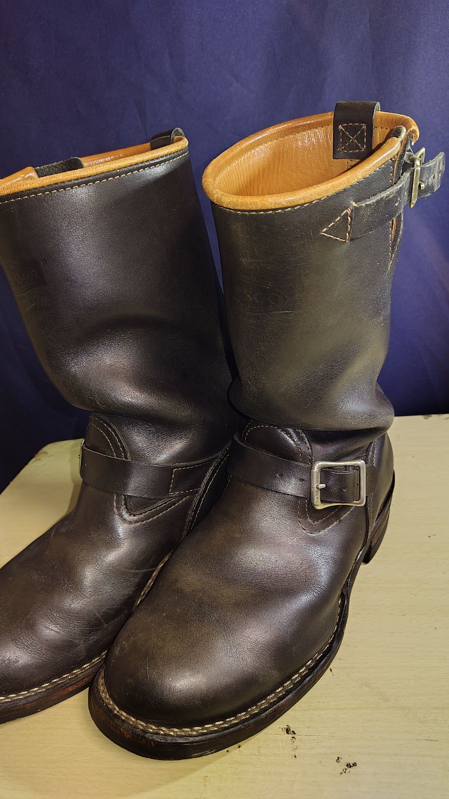 h226◆ WESCO (West Coast Shoe Company)モデル名: BOSS (ボス) （ウエスコを代表する不動の人気エンジニアブーツ サイズ表記10 1/2D28cm 2007年の6週目製造の刻印有り