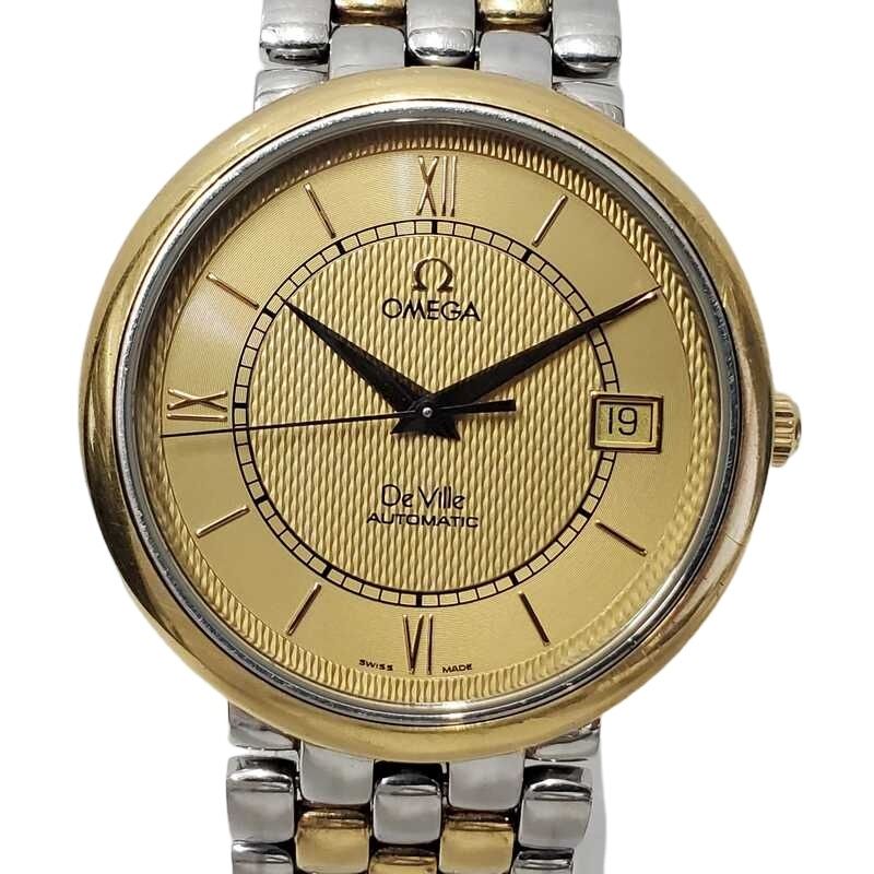 OMEGA オメガ デヴィル 366.1108 腕時計 メンズ 自動巻き ゴールド文字盤 動作品 デビル 【中古】 32606K245