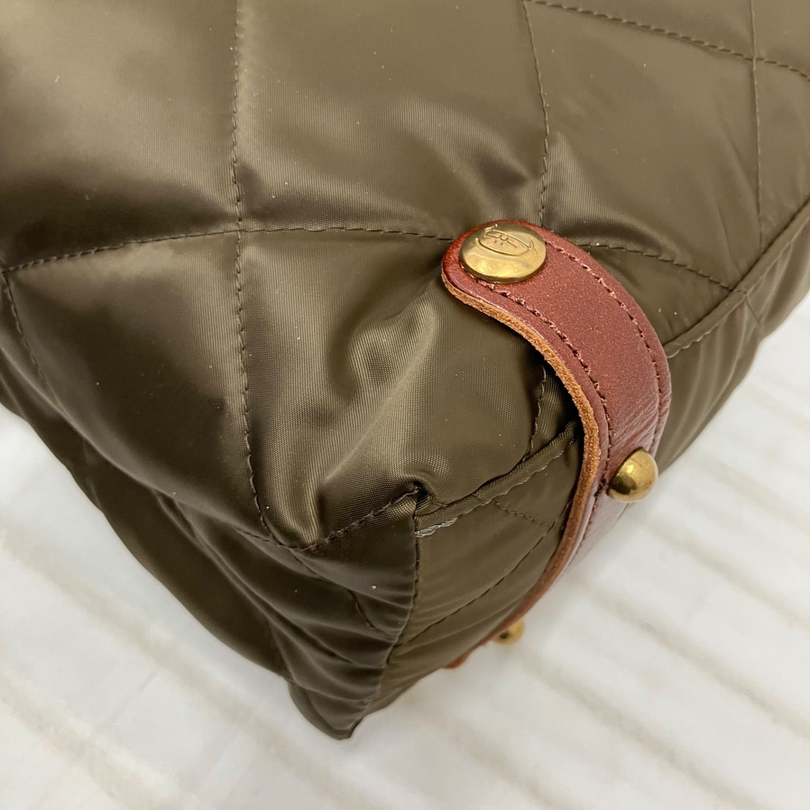 5479 【美品】 CLEDRAN クレドラン ショルダーバッグ キルト 